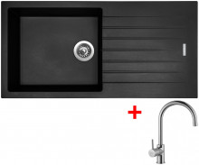 Sinks PERFECTO 1000 Pureblack+VITAL...